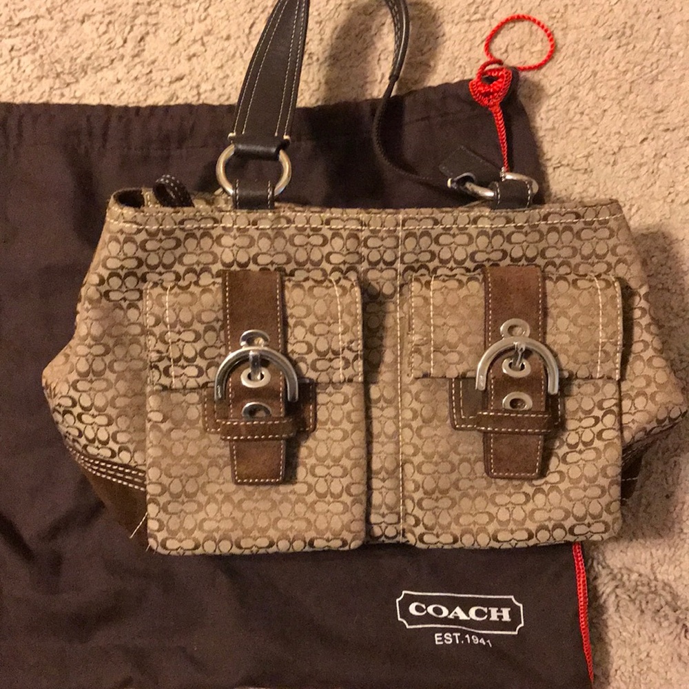 Y2K Brown Coach purse